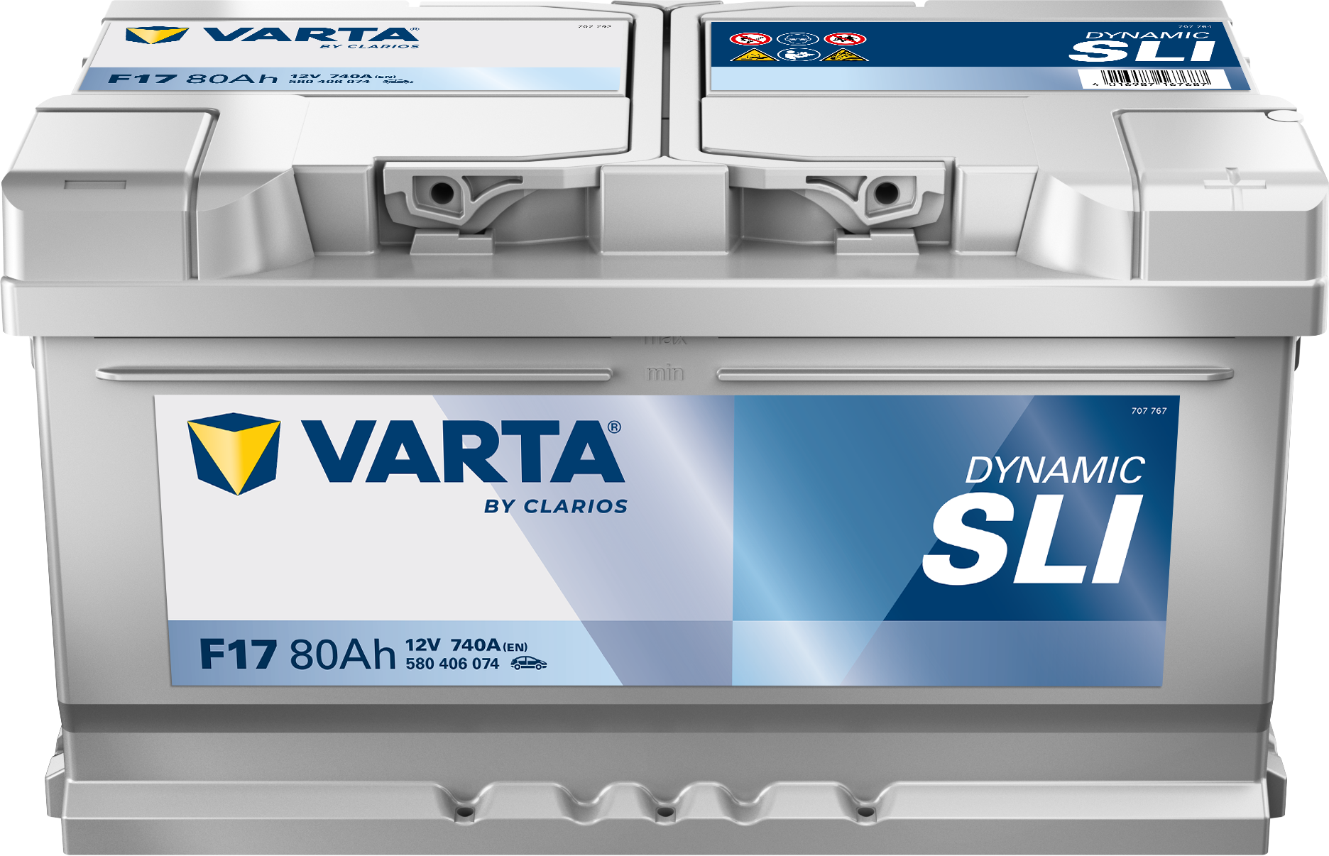 Batterie VARTA Dynamic SLI F17 80Ah 740A L4 12V | Maison de Batterie Maroc
