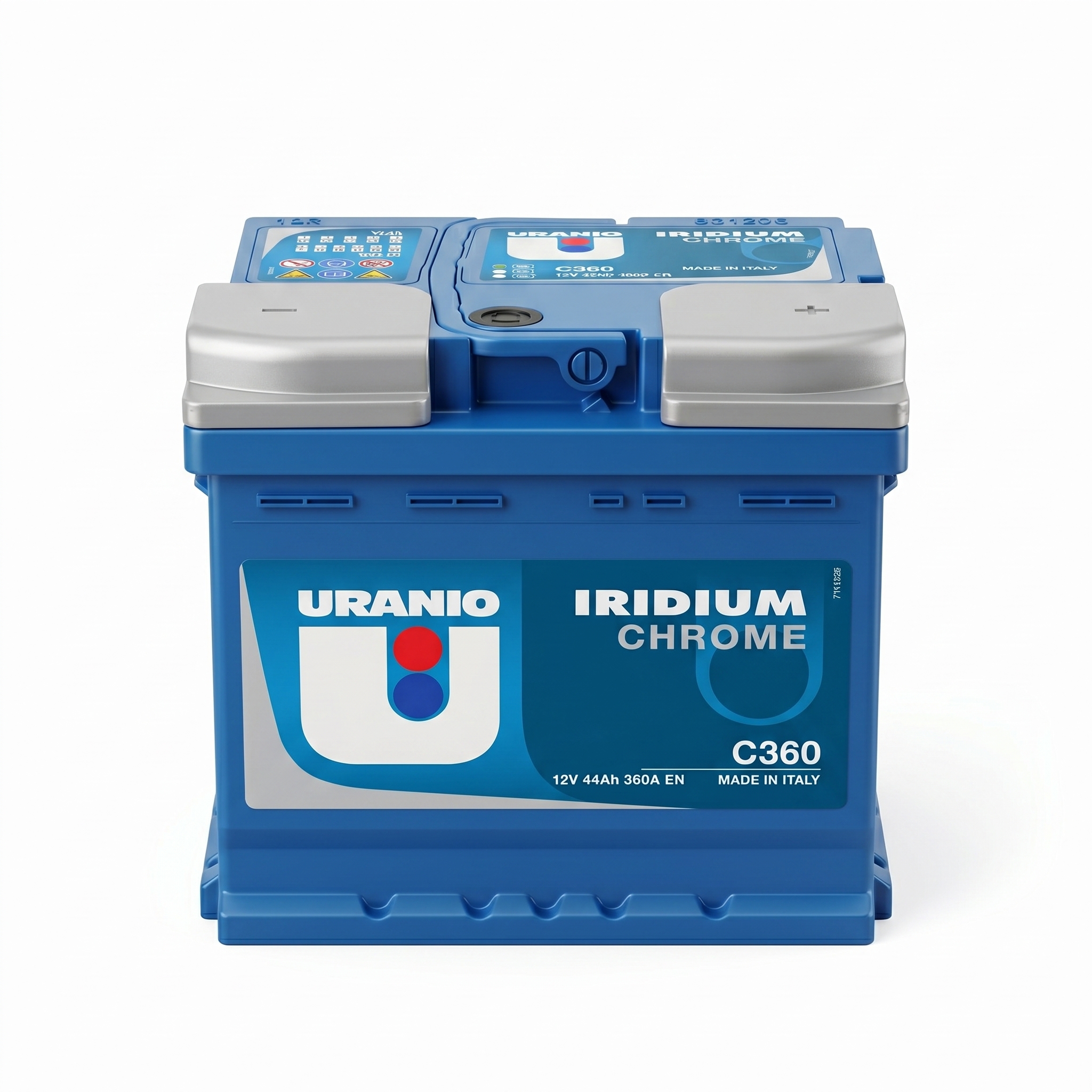 Batterie URANIO by FIAMM Iridium Chrome C360 44Ah 360A L1 12V | Maison de Batterie Maroc